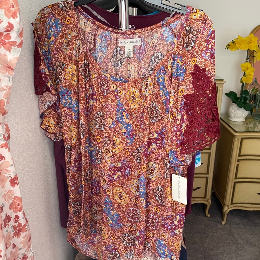 New York Laundry polyester blouse
